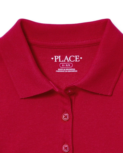 The Children's Place Girls Uniform Pique Polo 5-Pack Camisa Niñas