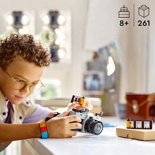 LEGO Creator Cámara Retro Juguete 3en1 con Modelos de un televisor y una videocámara 31147