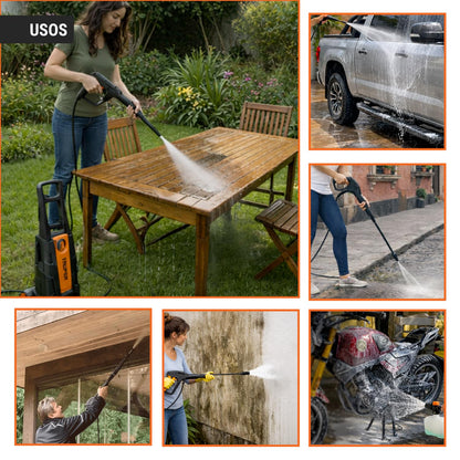 Truper HILA-1800, Hidrolavadora eléctrica 1800 PSI