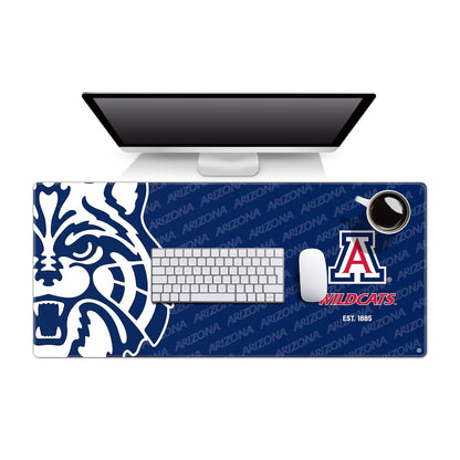 YouTheFan NCAA Florida State Seminoles Logo Series Desk Pad, Team Colors - Arizona Wildcats
