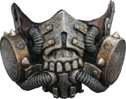 Doomsday Muzzle, Máscara de Gas ApocalÍptica de Látex, Disfraz Futurista Apocalíptico Estilo Steampunk Ideal para Halloween