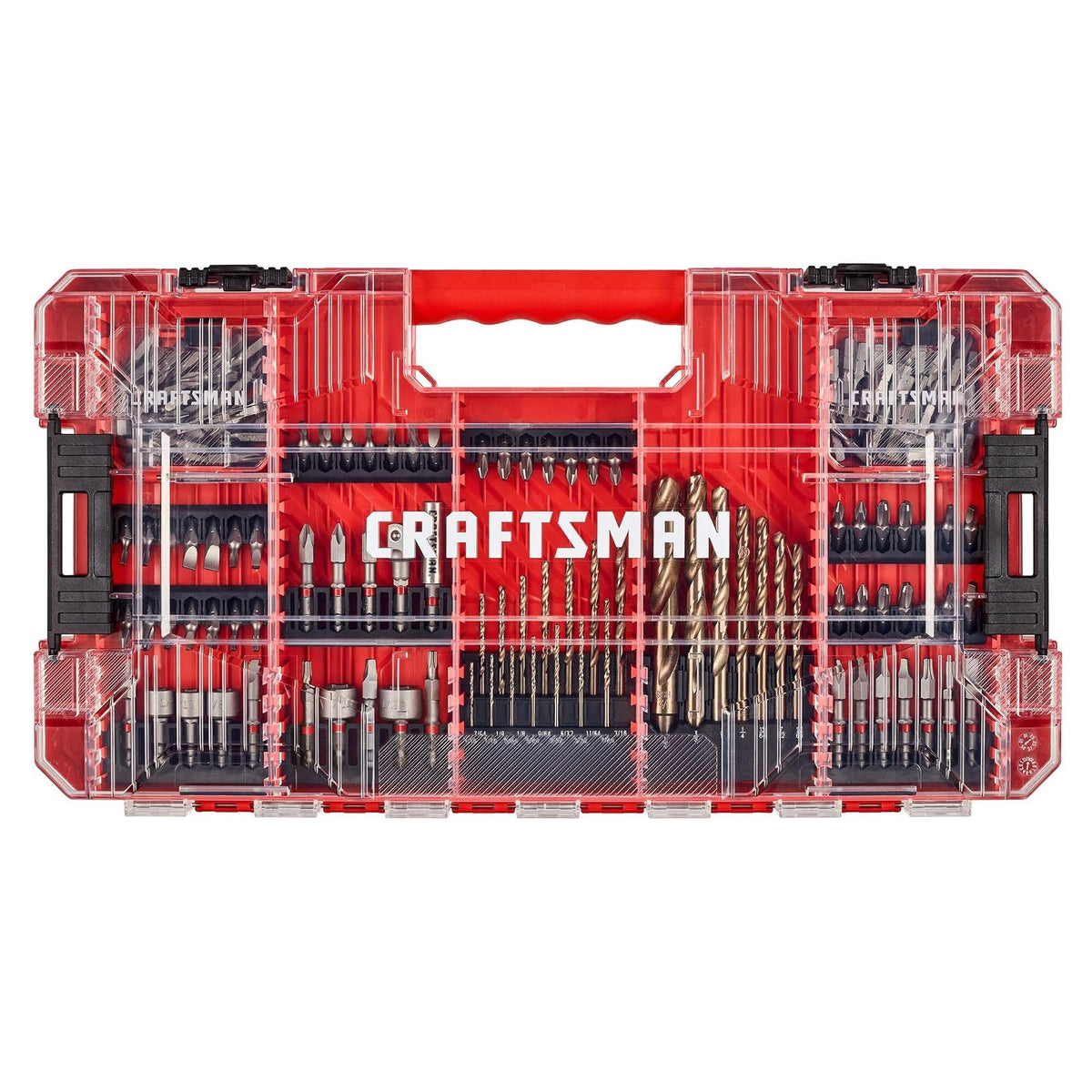 CRAFTSMAN Juego de 140 piezas de brocas de perforación/desarmador (CMAF140SET)