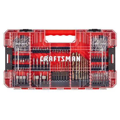 CRAFTSMAN Juego de 140 piezas de brocas de perforación/desarmador (CMAF140SET)