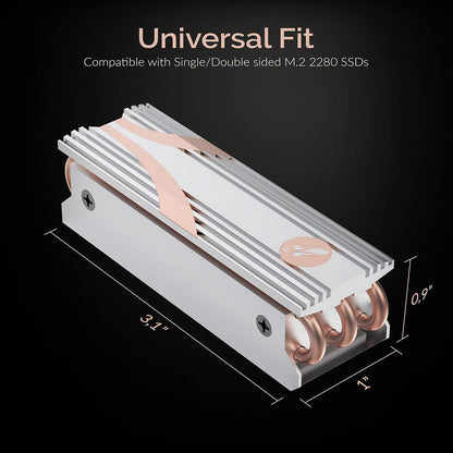 SABRENT 1TB Rocket Q4 NVMe PCIe 4.0 M.2 2280 SSD Interno de máximo Rendimiento con disipador de Calor | R/W 4700/1800 MB/s (SB-RKTQ4-HTSS-1TB)