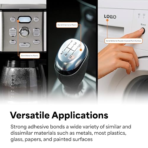 3M 9495LE Cinta adhesiva de transferencia - 6 pulgadas Rollo de cinta de poliéster de doble revestimiento de 15 pies con adhesivo laminado 300LSE. Selladores y adhesivos