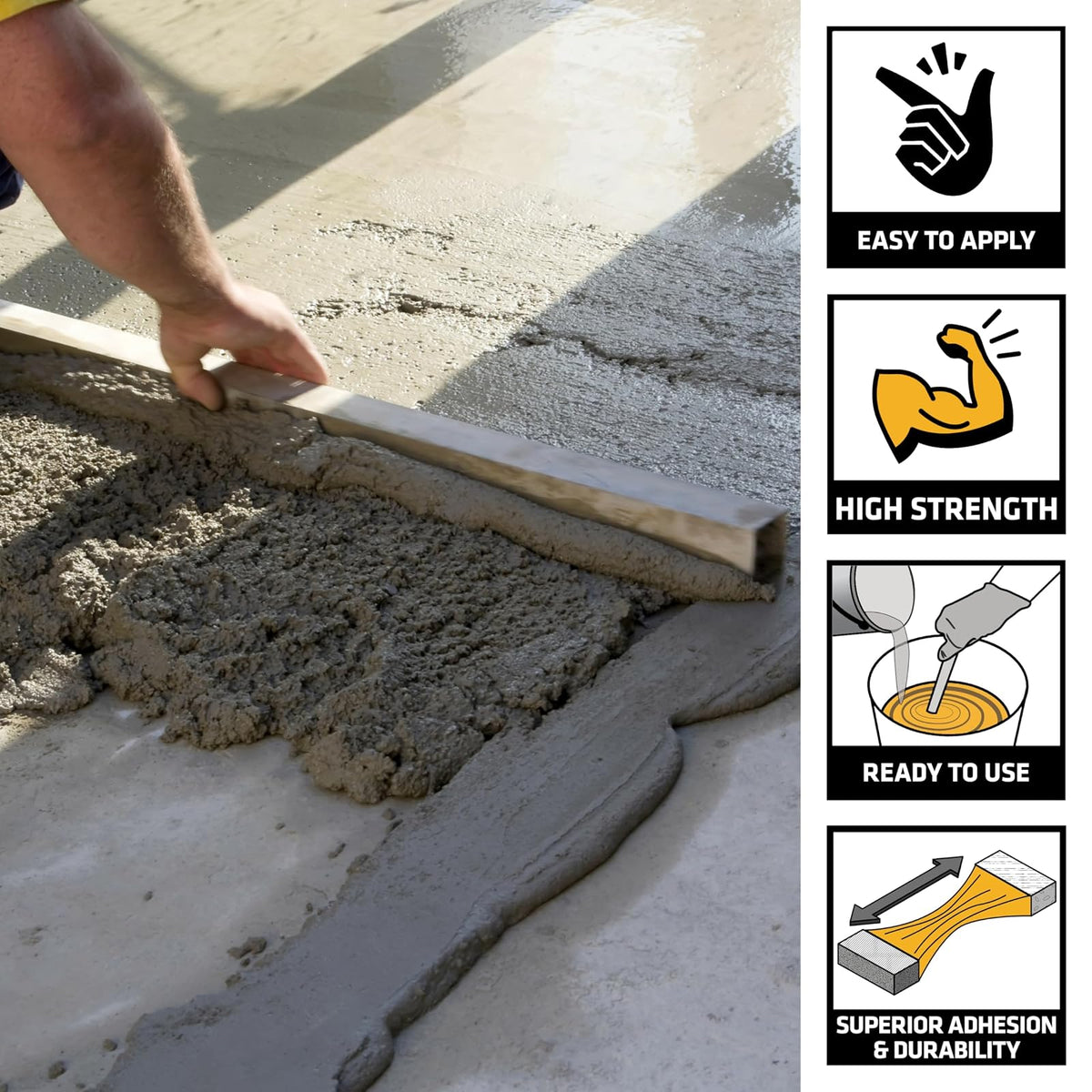 SIKA 187782 R, blanco, adhesivo para hormigón, mezcla para mortero de cemento Portland, 1 galón