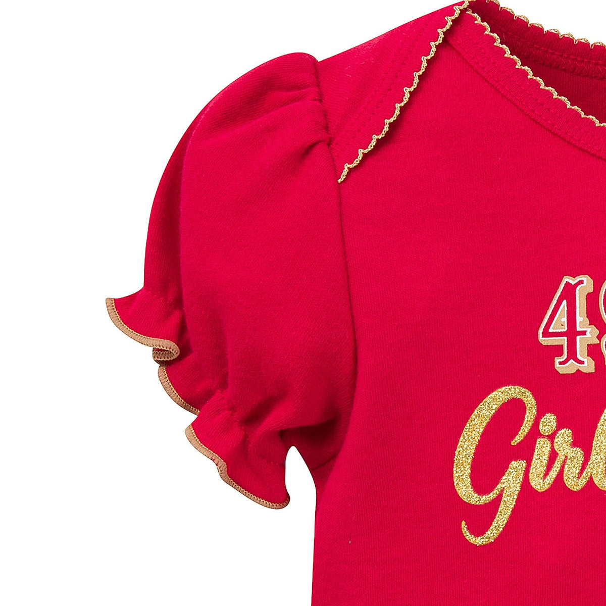 NFL Baby-Girls 3 Pack Short Sleeve Bodysuit