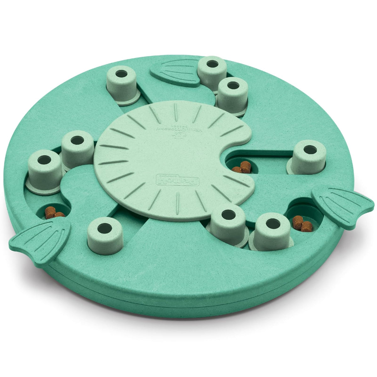 Nina Ottosson by Outward Hound Dog Worker Dog Puzzle Interactive Treat Puzzle Dog Enrichment Dog Toy, Level 3 Advanced, Green