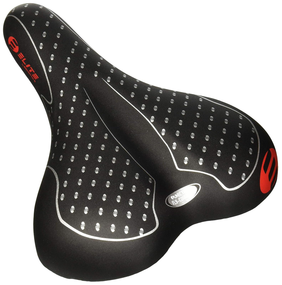 Elite Asiento Urbano Parma sin Broche, Color Negro/Gris, 260 x 170 Mm