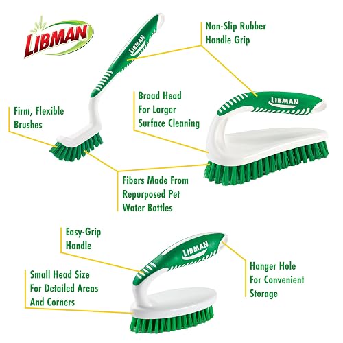 Libman Kit de Cepillo para Polvo para Fregar