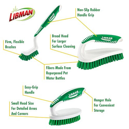 Libman Kit de Cepillo para Polvo para Fregar