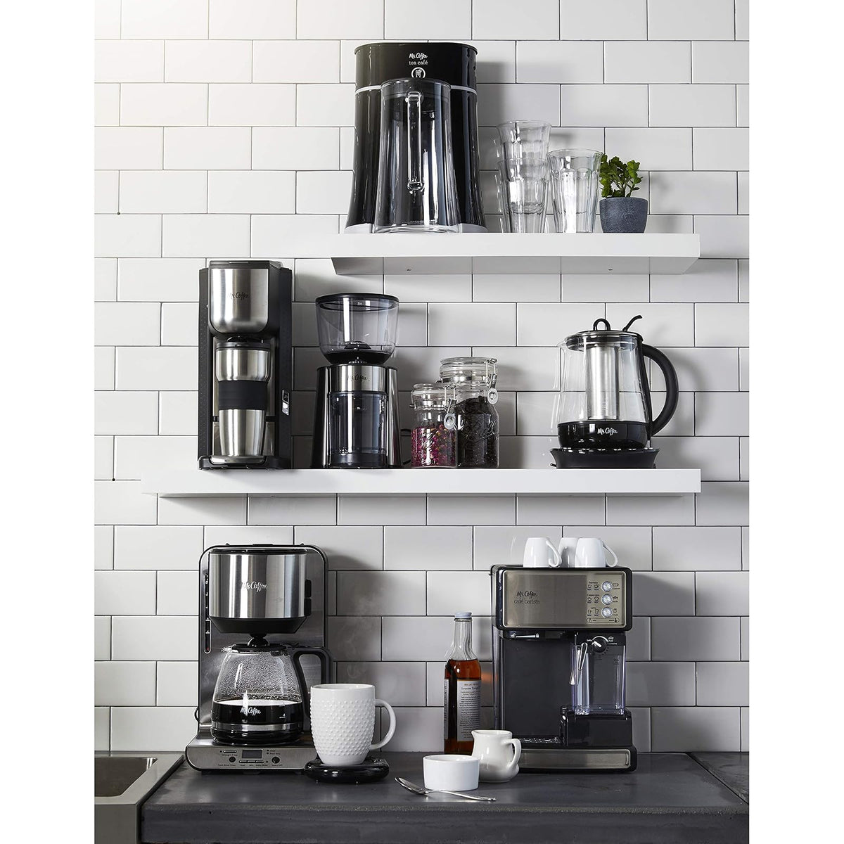 Mr. Coffee MWBLK Calentador de Taza