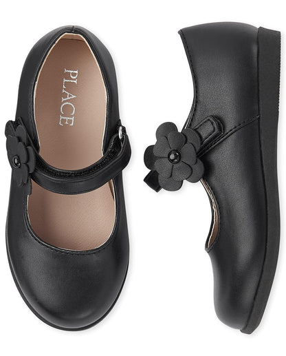 The Children's Place The Children's Place Zapatos Comfort Flex para niñas pequeñas Zapatos Planos Mary Jane para Niñas