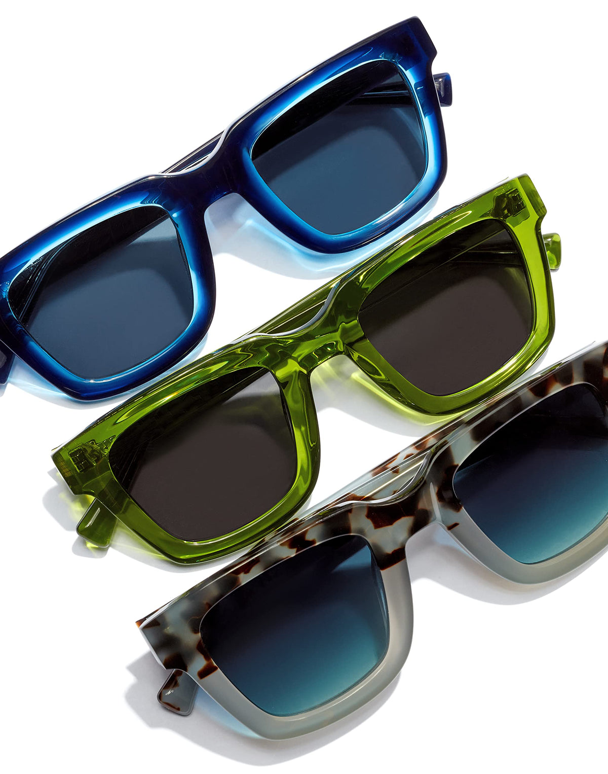 HAWKERS · Lentes de sol ONE UPTOWN para hombre y mujer. · GREEN DARK