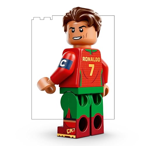 LEGO Editions Cristiano Ronaldo: Fenómenos del Futbol – Set de Construcción y Decoración – 43012