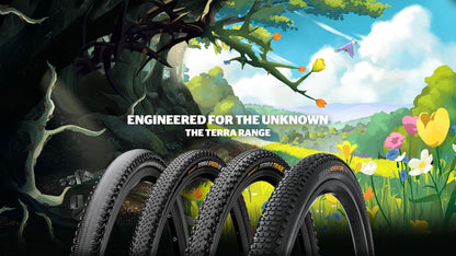 Continental Terra Speed - Neumático para bicicleta de grava sin cámara | Diseñado para la velocidad, diseñado para lo desconocido - E25 Ebike clasificado -