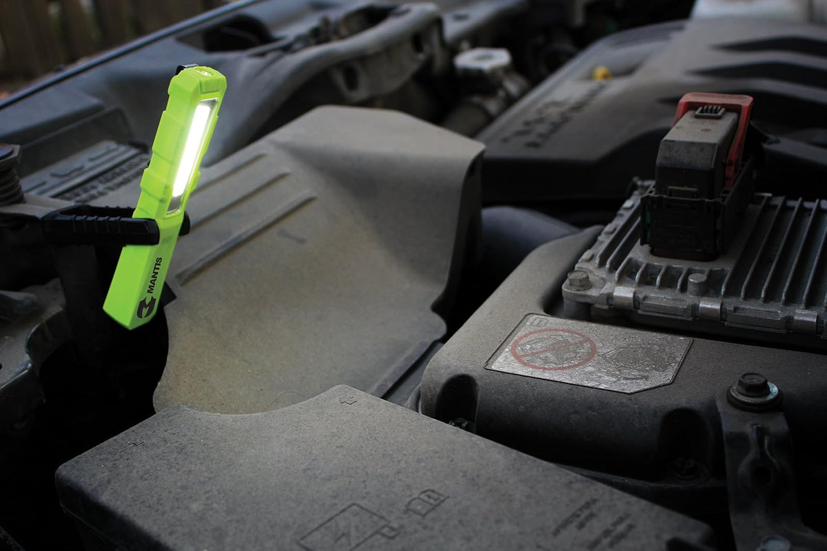 Clore Automotive Light-N-Carry LNCMINI “Mantis” - Lámpara de Trabajo LED Recargable COB