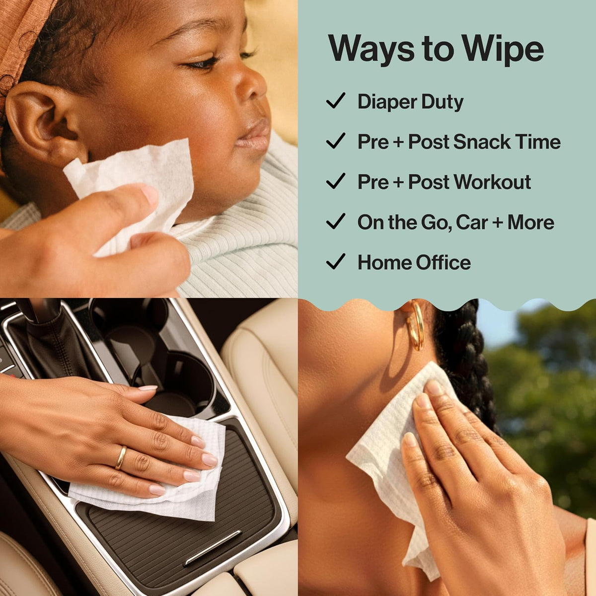 The Honest Company Designer Baby Wipes, Rose Blossom, 288 Count