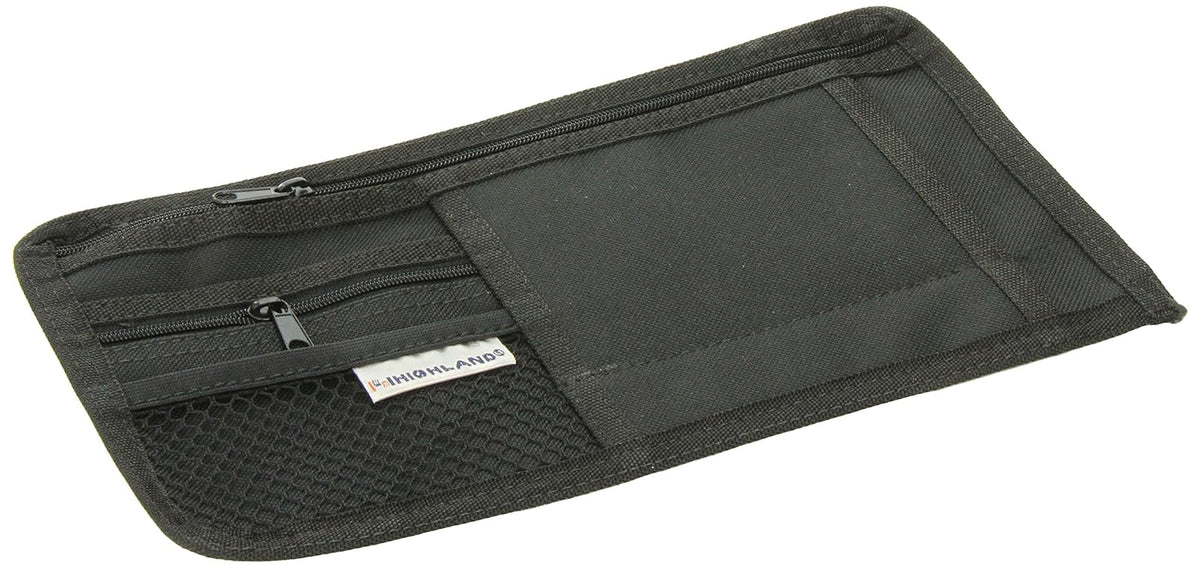 Highland 1933300 Sunglass Visor Organizer, Black