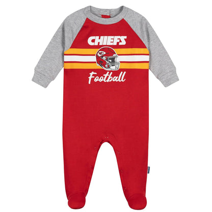 Gerber Overol con Pies NFL para Bebé - 3-6 Meses - Chiefs