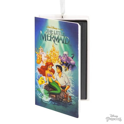 Hallmark - Cinta Decorativa de Navidad con diseño de Princesa de Disney, la Sirenita