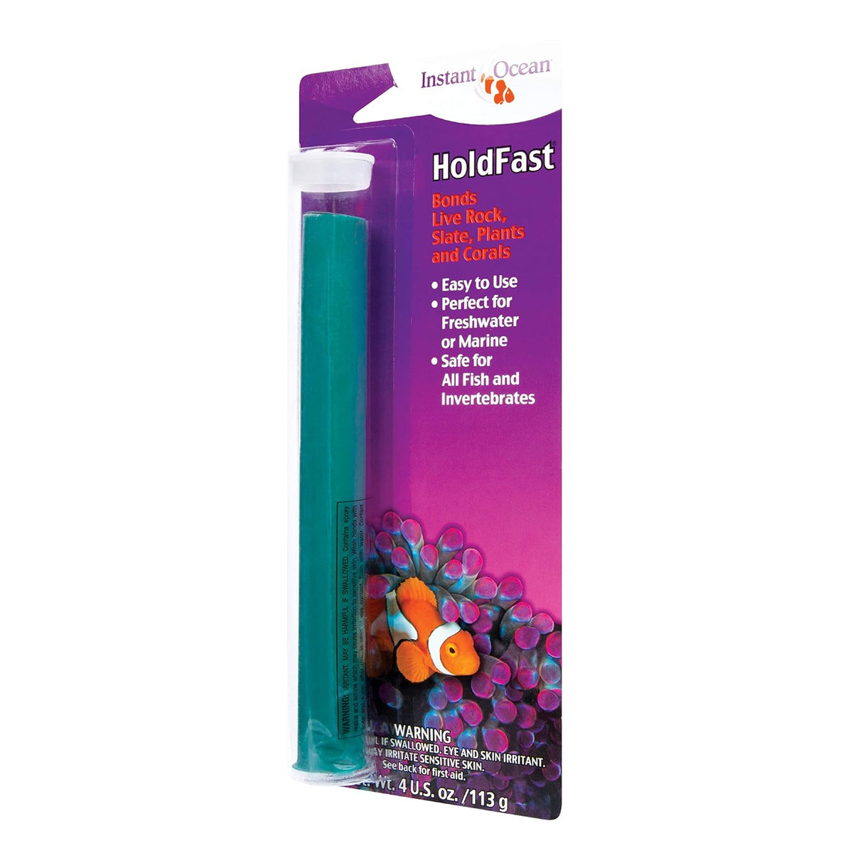 Instant Ocean Epoxy Stick for Fish & Reef Aquariums, 4USoz./113g