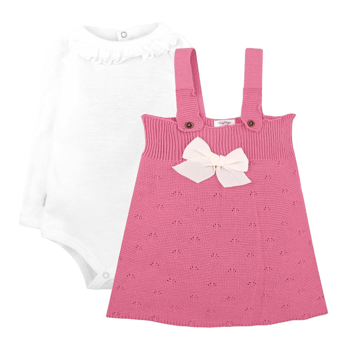 Baby Creysi 2 Piezas Set unisex-bebé - 12 Meses - Rosa