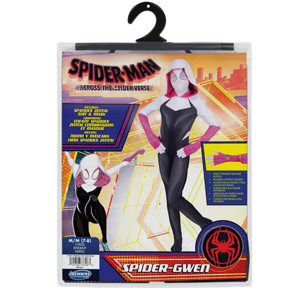 Disfraz de Spider-Gwen Zentai para niños, disfraz de Marvel, talla M