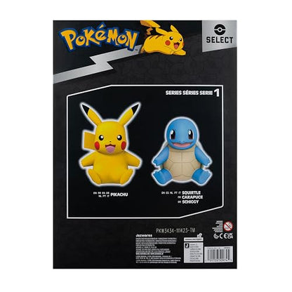 Jazwares Pokémon Squirtle Select Figura de Vinilo - Figura de 8 Pulgadas Hecha de Vinilo