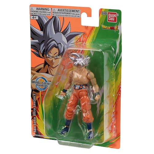 Dragon Ball Super Goku Ultra Instinct Silver Dragon Ball Evolve Figura de 5", Goku Ultra Instinct Plata