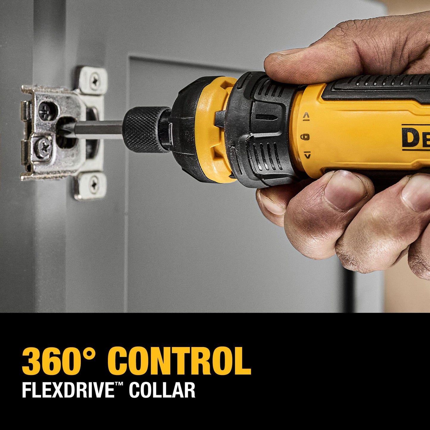 DEWALT - Destornillador inalámbrico con control FLEXDRIVE y puntas de destornillador (DWHT66719)