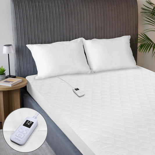 Sunbeam Heated Mattress Pad | Waterproof, 10 Heat Settings, Full