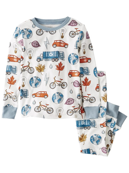 Little Planet by Carter's 2-Piece Pajamas Made with Organic Cotton Juego de Pijama bebés Unisex