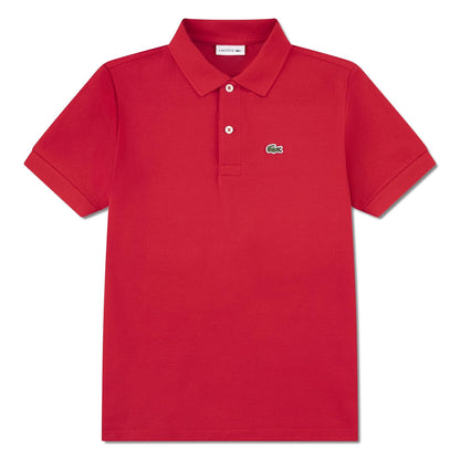 Lacoste Polo clásico de piqué de Manga Corta para niños Camisa de Polo para Unisex niño
