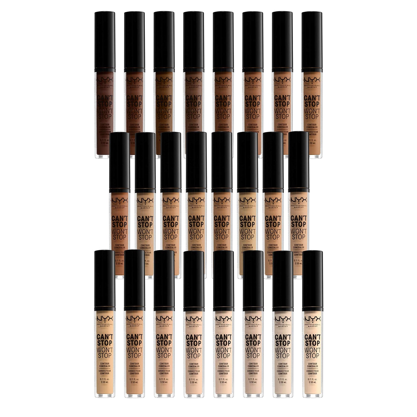 NYX Professional Makeup, Can´t Stop Won´t Stop, Corrector, Natural, 0.11 once