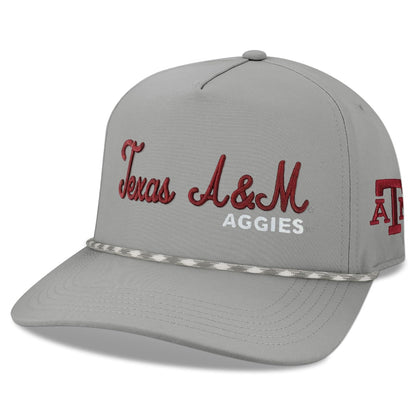 Legacy NCAA Officially Licensed Rope Hat, Lightweight Cap for Men & Women, Caddy, One Size Fits Most, Snapback Closure - Texas A&M Aggies