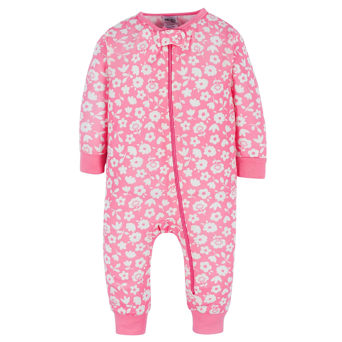 Onesies 3-Pack Snug Fit One-Piece Cotton Pajamas Dormidores para bebés y niños pequeños bebés niñas