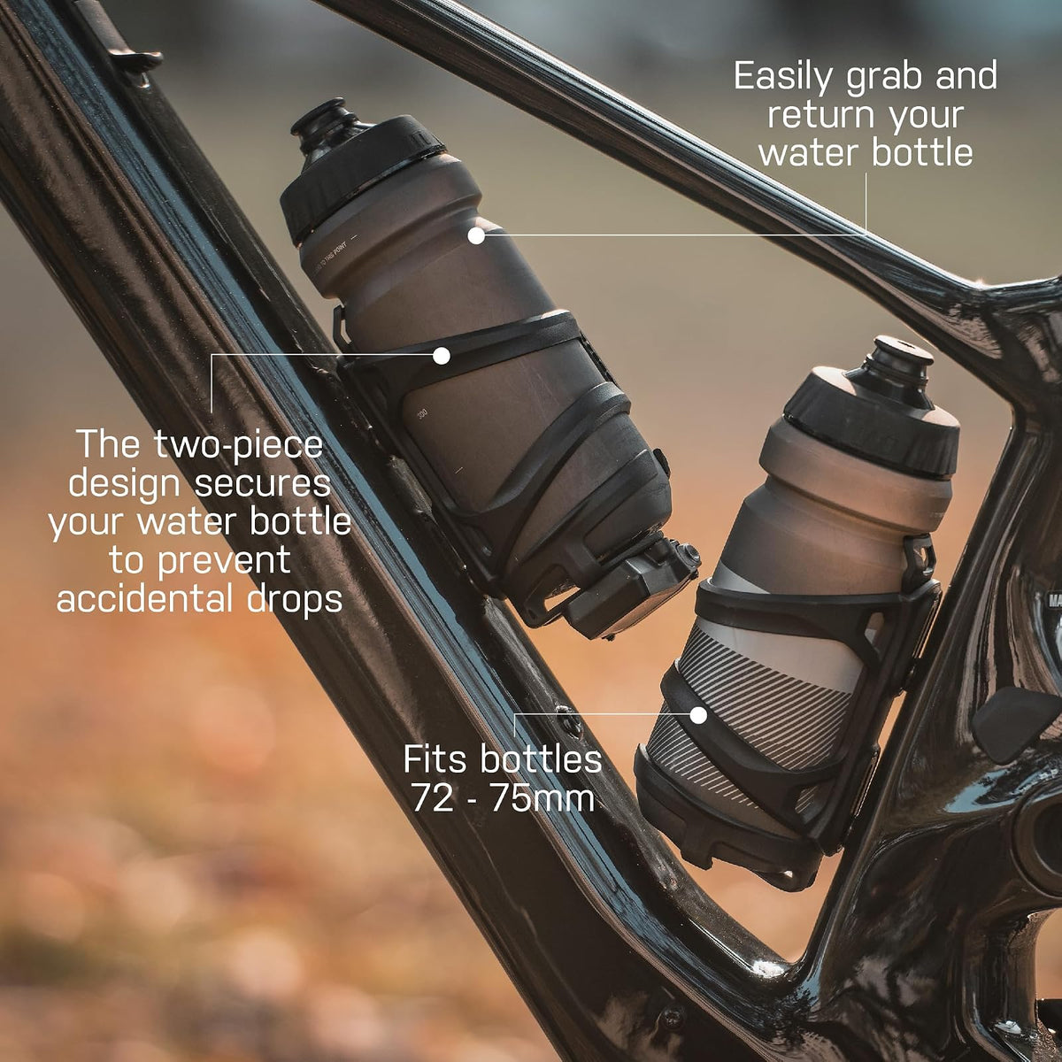 Topeak DualSide Cage Pro con Caja de Herramientas integrada N11 – Portabidón Reversible de Entrada Izquierda/Derecha con Multiherramienta Nano 11 integrada, retención Segura, Marco Compacto para
