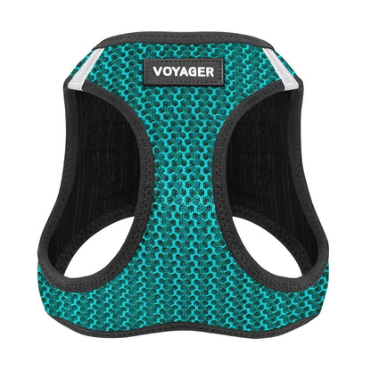 Best Pet Supplies Arnés Voyager Step-In Air para Perro, Todo Clima - S (Chest: 14.5 - 16") - Turquesa
