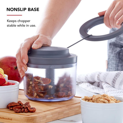 KitchenAid Picador manual de alimentos, gris carbón, 3.8 tazas