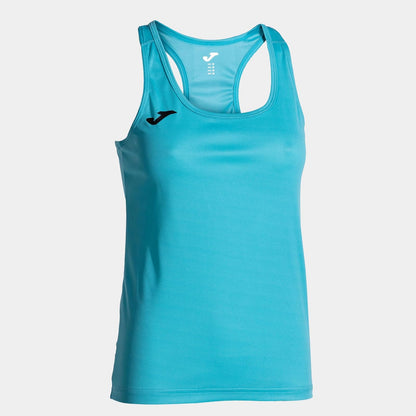 Joma Camiseta de Tirantes para Mujer, Tallas 3XS-XL, Tejido Técnico Micro-Mesh y Espalda Nadadora, Modelo Siena II