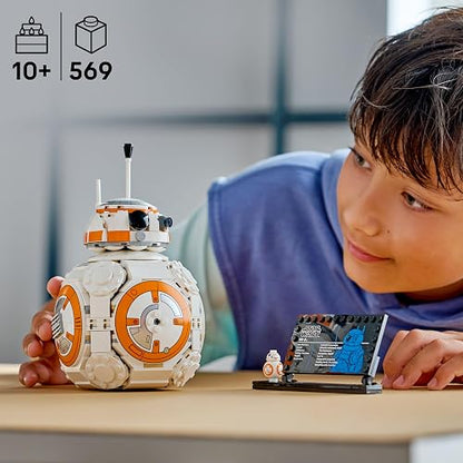 LEGO Star Wars: El Despertar de la Fuerza Droide Astromecánico BB-8 – Juguete de Construcción Coleccionable – Decoración Basada en Star Wars – para Mayores de 10 Años – 75452