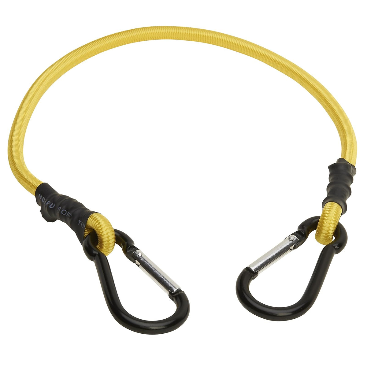 Keeper - Cordón elástico de mosquetón de 24 Pulgadas, Paquete de 2 Unidades, Resistente a los Rayos UV y a la Intemperie