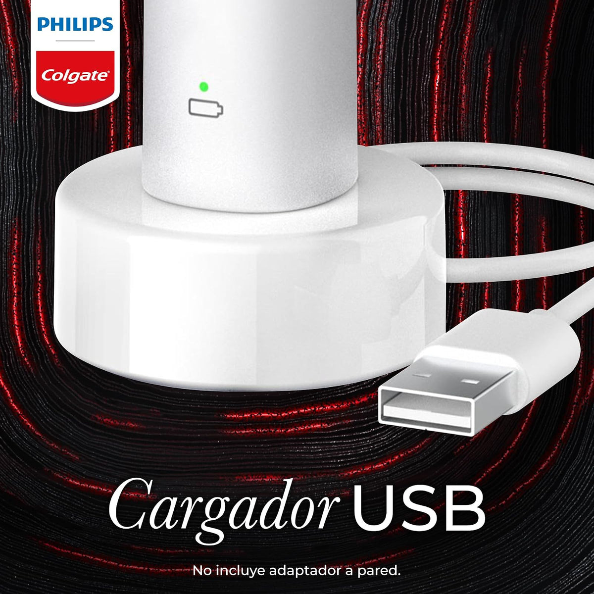 Cepillo de Dientes Eléctrico Philips Colgate SonicPro 40 2 pack | Remueve 600% Más Placa y Mejora de la Salud de las Encías, 62.000 Movimientos por Minuto, 2 Modos de Cepillado