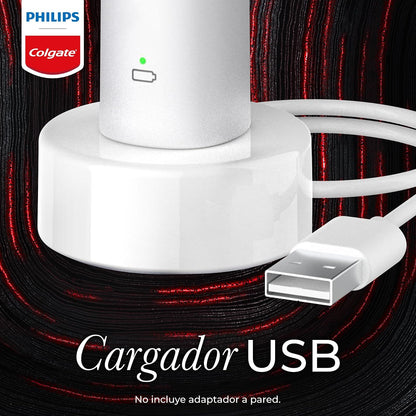 Cepillo de Dientes Eléctrico Philips Colgate SonicPro 40 2 pack | Remueve 600% Más Placa y Mejora de la Salud de las Encías, 62.000 Movimientos por Minuto, 2 Modos de Cepillado