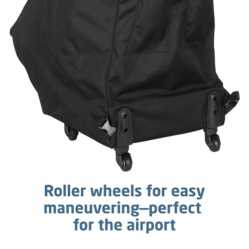 Maxi-Cosi - Paquete de viaje para asiento de automóvil con ruedas, color negro