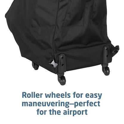 Maxi-Cosi - Paquete de viaje para asiento de automóvil con ruedas, color negro