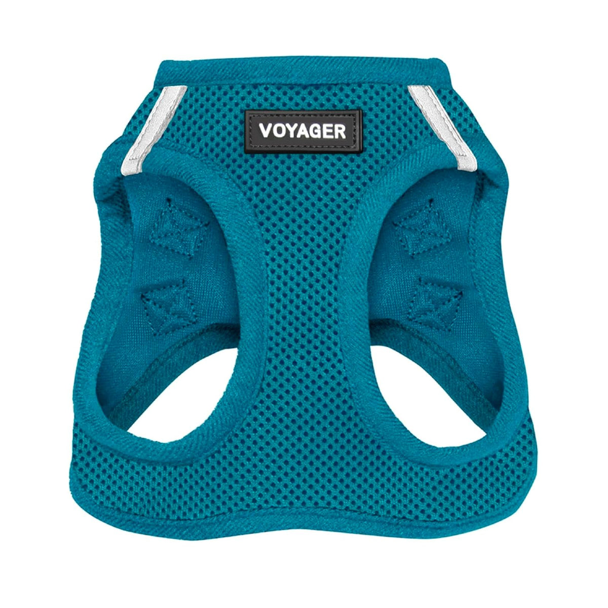 Best Pet Supplies Arnés Voyager Step-In Air para Perro, Todo Clima - XXS (Chest: 11.5 - 13" * Fit Cats) - Turquesa (borde a juego).