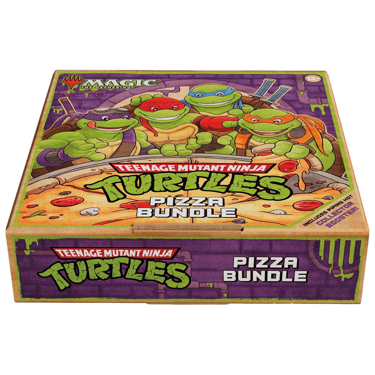 Magic: The Gathering TMNT Teenage Mutant Ninja Turtles Play Booster (Inglés) - Pizza Bundle