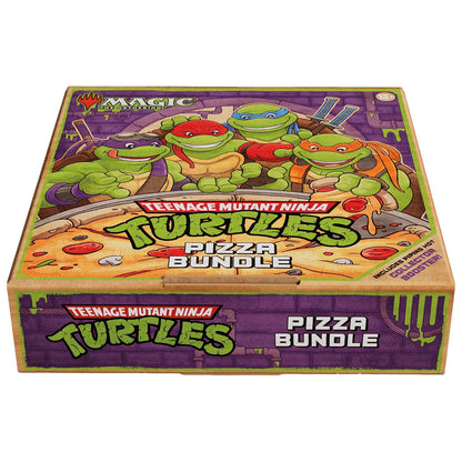 Magic: The Gathering TMNT Teenage Mutant Ninja Turtles Play Booster (Inglés) - Pizza Bundle